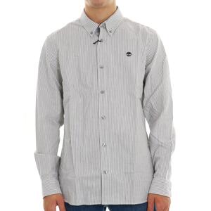 CAMICIA STRIPED OXFORD NERO